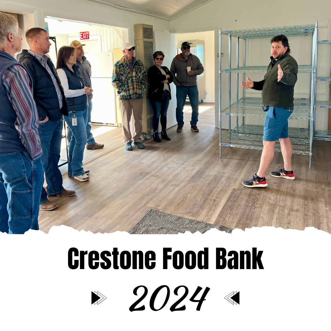 Crestone Food Bank, shelving, space