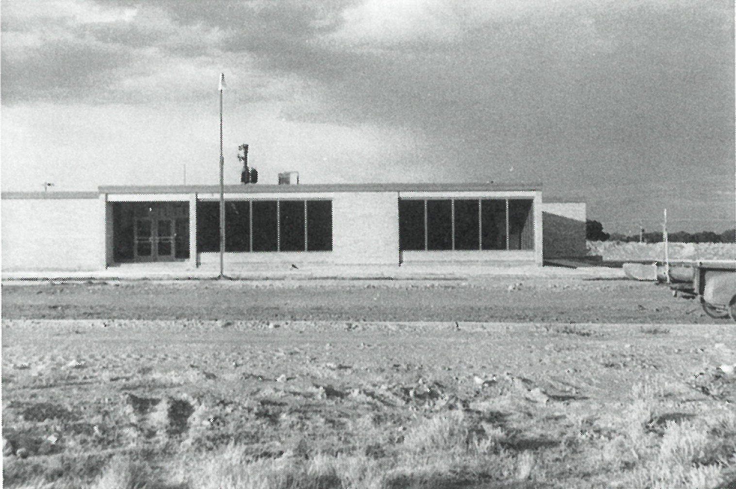 REC building in 1956