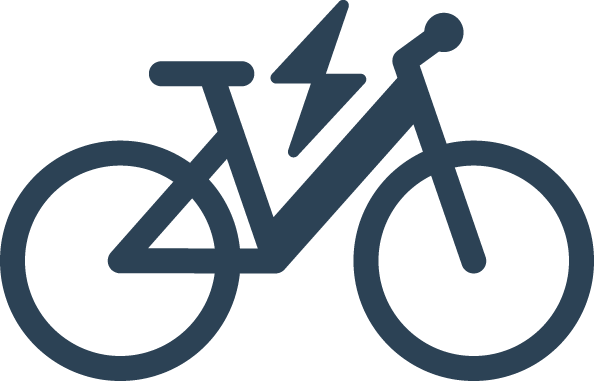 electric bike clipart