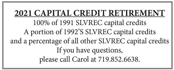 2021 Capital Credit Retirement